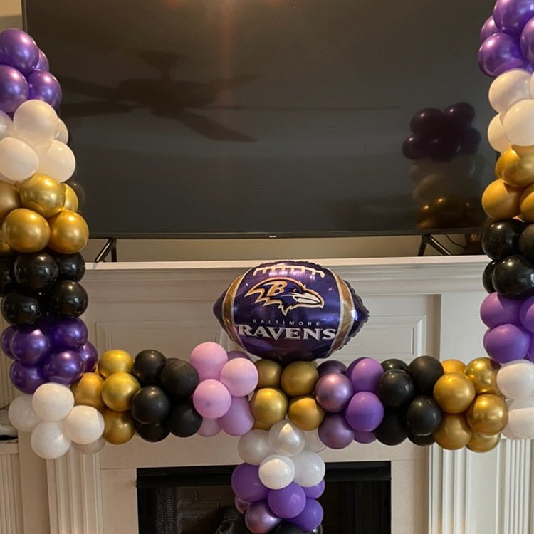 baltimore ravens balloons